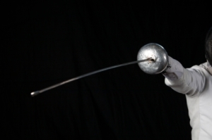 Image of a fencing foil